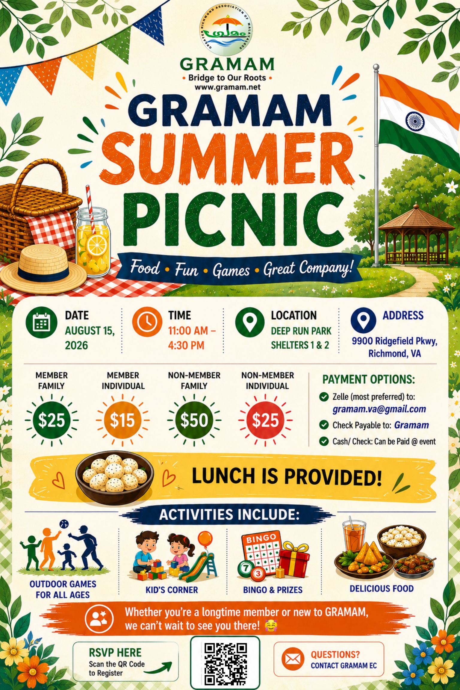 Summer Picnic 2026 Poster